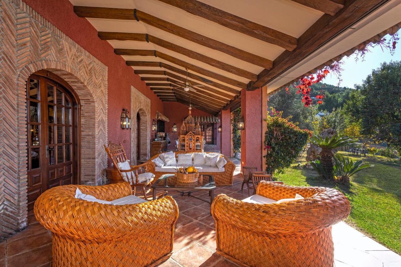Casa Flores Con Piscina Interior Climatizada 알카우씬 외부 사진
