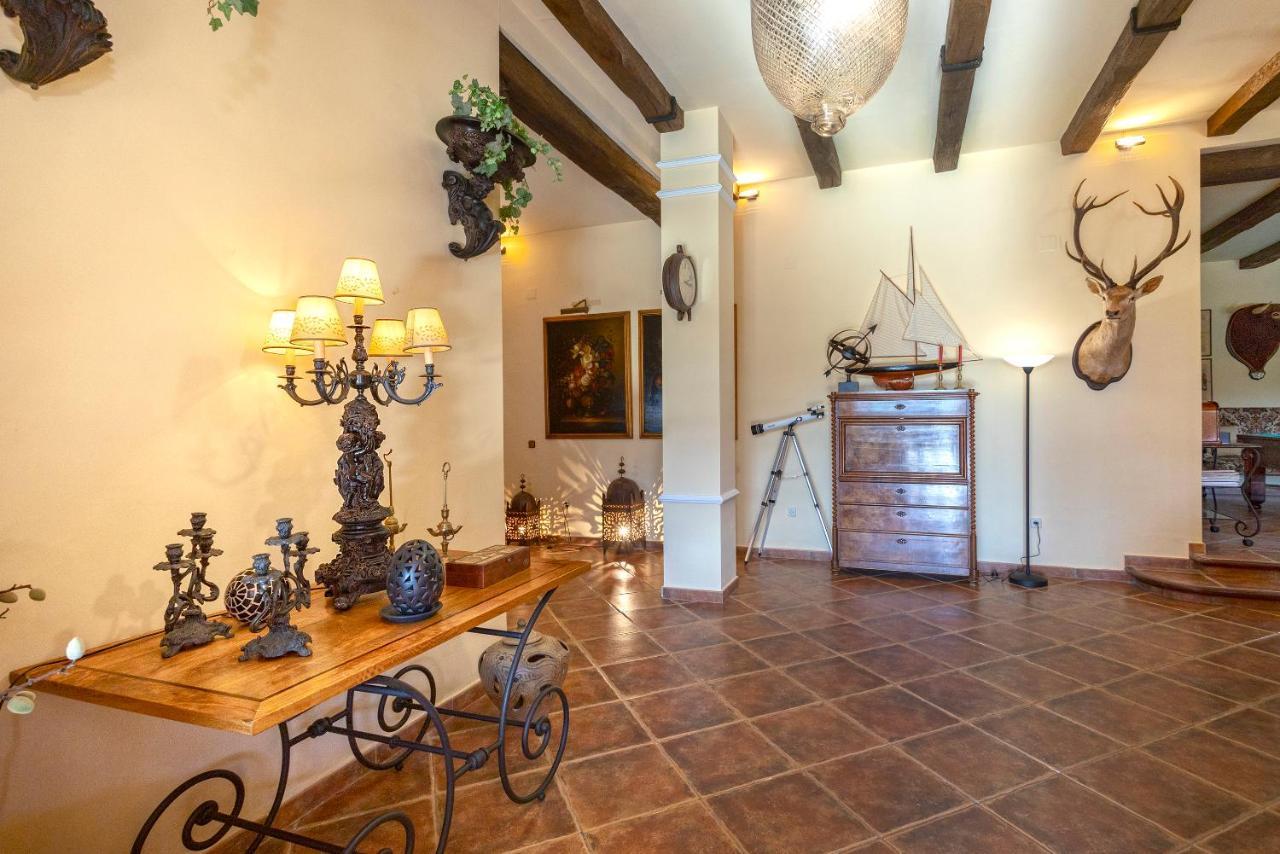 Casa Flores Con Piscina Interior Climatizada 알카우씬 외부 사진