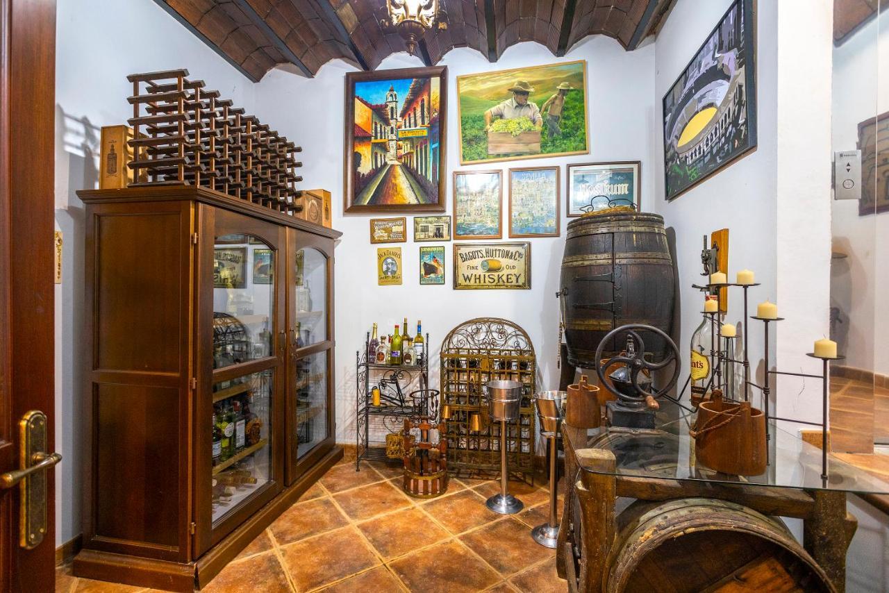 Casa Flores Con Piscina Interior Climatizada 알카우씬 외부 사진