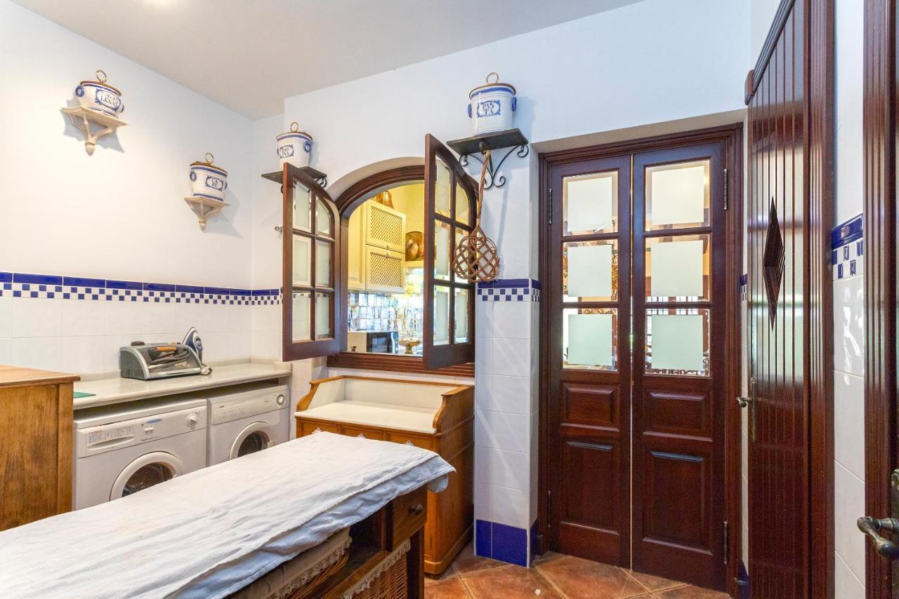 Casa Flores Con Piscina Interior Climatizada 알카우씬 외부 사진
